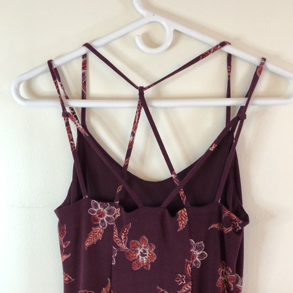 AEROPOSTALE MINI FLORAL STRAP DRESS SMALL - Picture 4 of 7